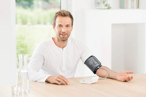 Beurer BM28 Blood Pressure Monitor with Adaptor (White) - Image 5