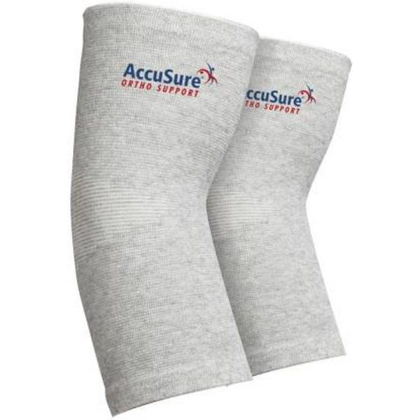 AccuSure Elbow Support Pair of Bamboo Yarn (All Sizes) - Image 2