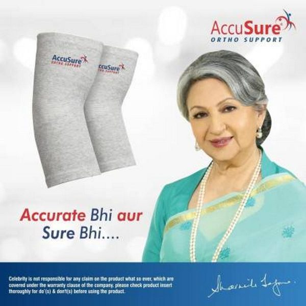 AccuSure Elbow Support Pair of Bamboo Yarn (All Sizes) - Image 5
