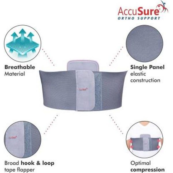 AccuSure Rib Brace For Men And Women (All Sizes) - Image 3