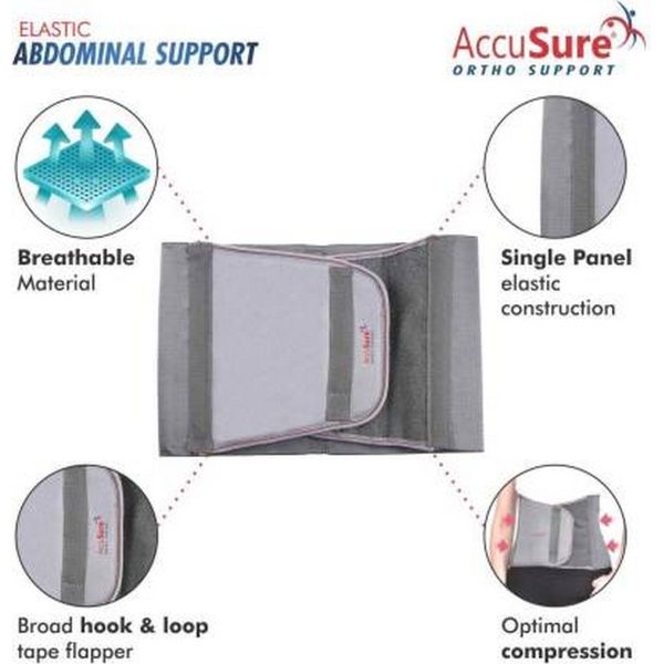 AccuSure Abdominal Support Belt For Women - Image 2