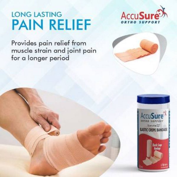 AccuSure Elastic Crepe Bandage (15 Centimeter) - Image 4