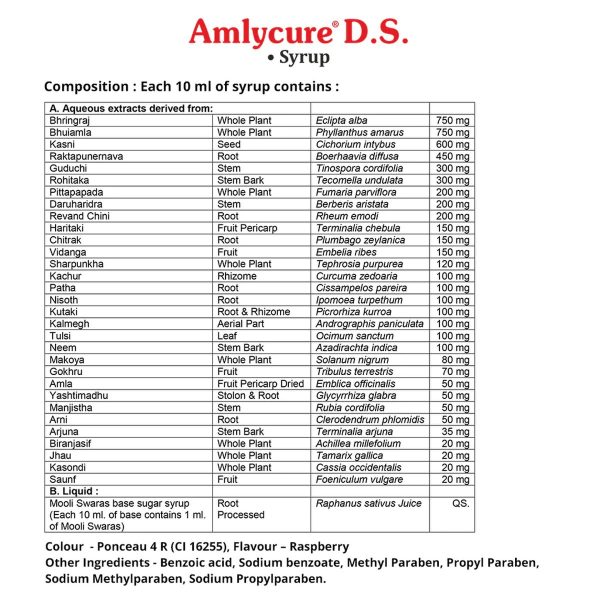 Aimil Amlycure DS Syrup (200 ml) Pack of 3 - Image 3