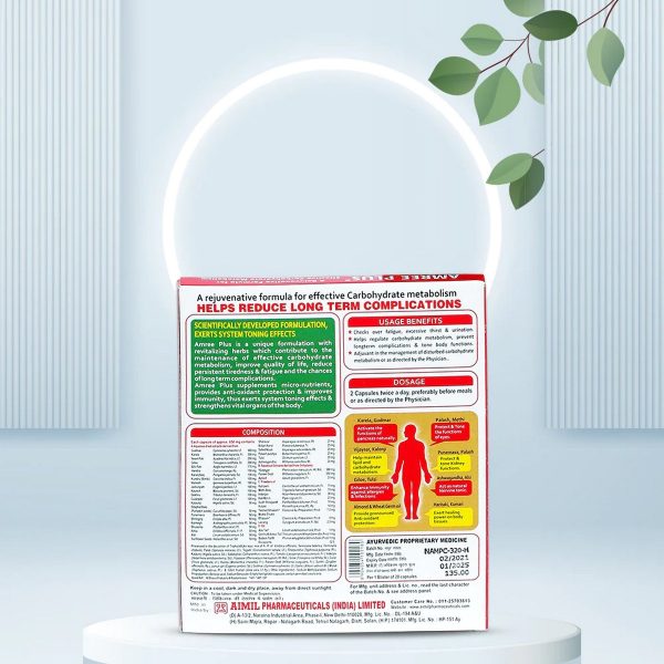 Aimil Amree Plus Capsules - Image 3