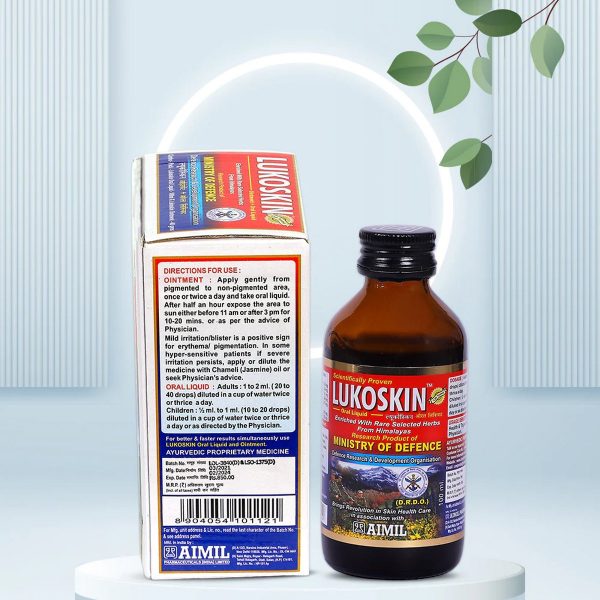 Aimil Lukoskin Combo (100 ml/ 40 gm) - Image 2