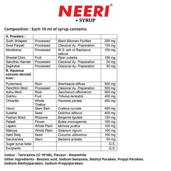 Aimil Neeri Syrup Sugar-free(200 ml) - Image 3