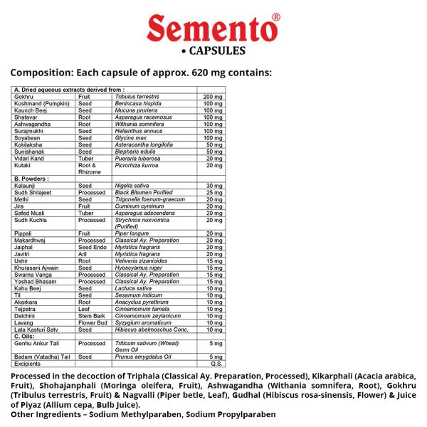 Aimil Semento Capsules Powerful Energizer - Image 9