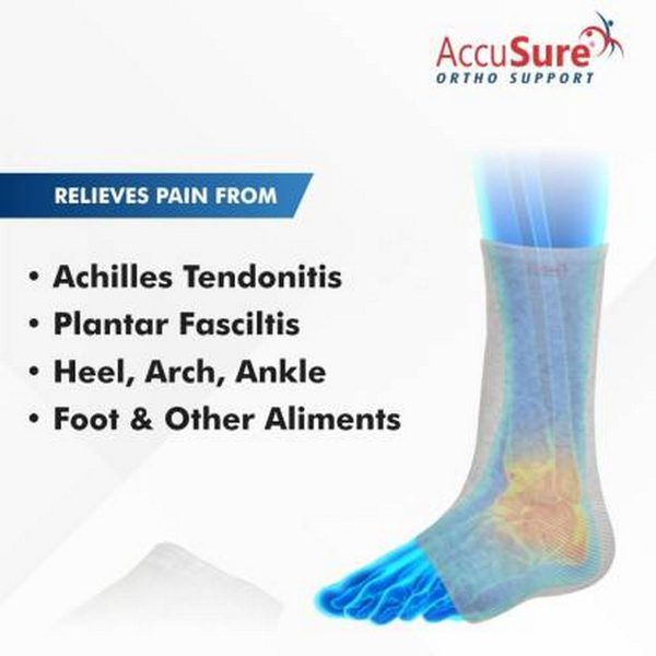 AccuSure Ankle Support Bamboo (All Sizes) - Image 5