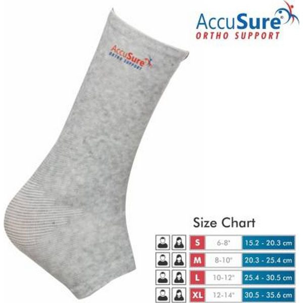 AccuSure Ankle Support Bamboo (All Sizes) - Image 2