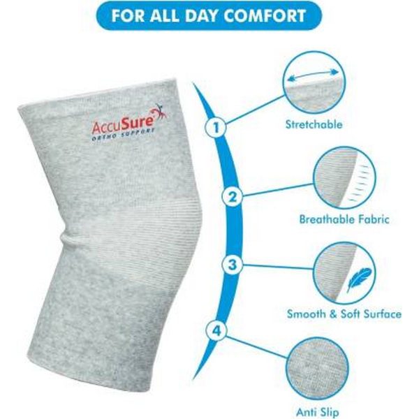 Accusure Bamboo Knee Cap (All Sizes) - Image 2