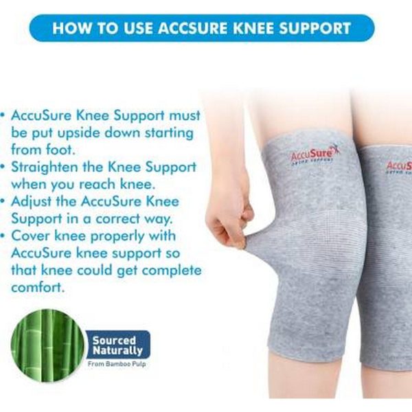 Accusure Bamboo Knee Cap (All Sizes) - Image 5