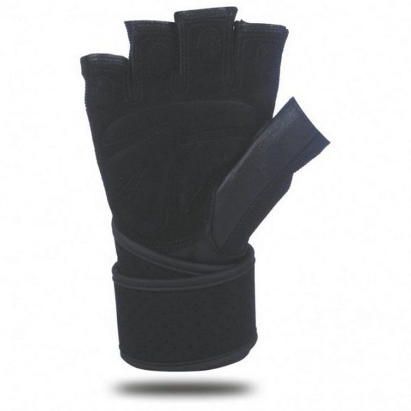Biofit Hardcore Wrist Wrap Gloves (Black) - Image 2