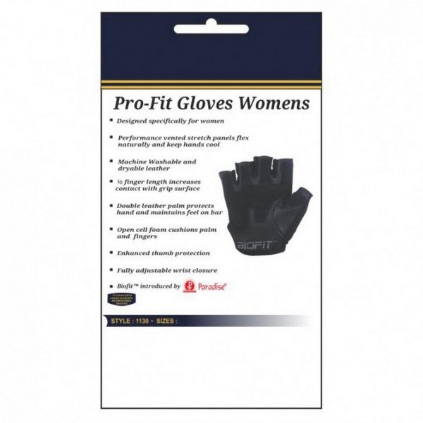 Biofit Pro-Fit Gloves Womens (Grey/Black) - Image 3