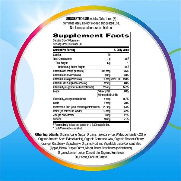 Centrum Men's Organic Multigummies (90 Count) - Image 2