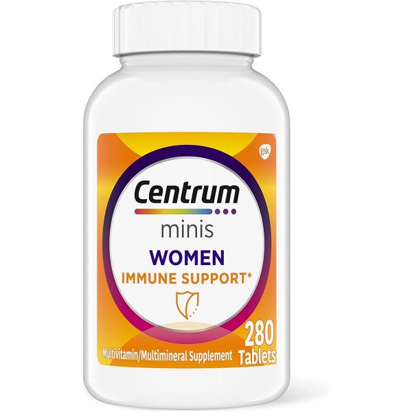 Centrum Minis Women's Daily Multivitamin For Immune Support (280 Tablets)