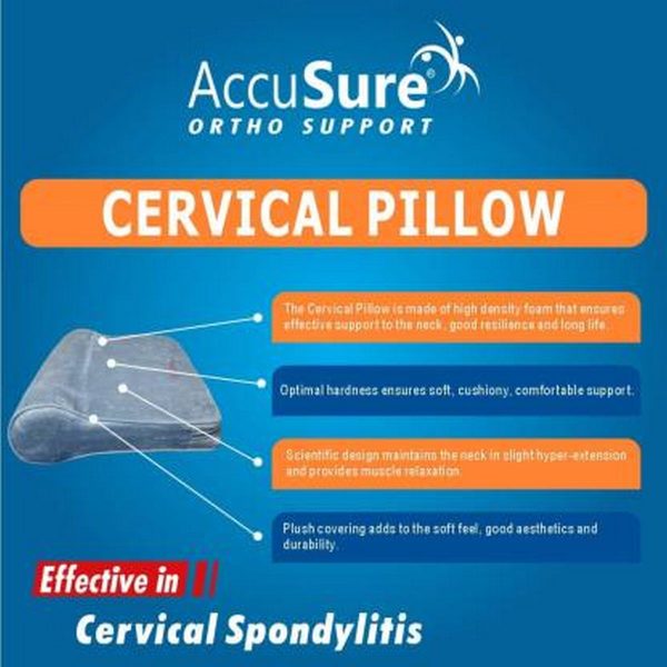 AccuSure Cervical Pillow for Shoulder and Neck - Image 3