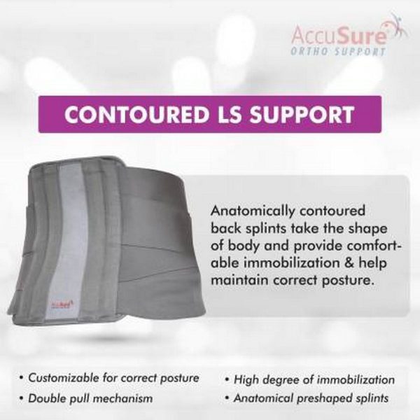 AccuSure Contoured LS Support Belt (All Sizes) - Image 4