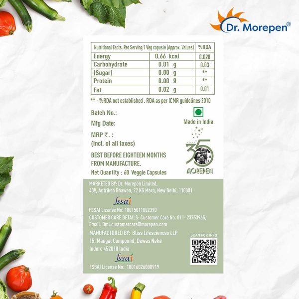 Dr. Morepen 24 In 1 Superfood (60 Capsules) - Image 2
