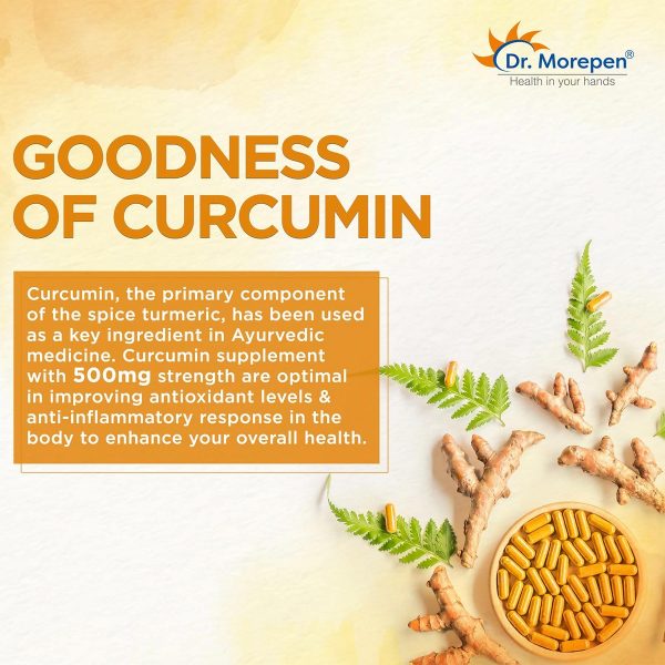 Dr. Morepen Curcumin Capsules (60 Cap) Buy 1 Get 1 Free. - Image 5