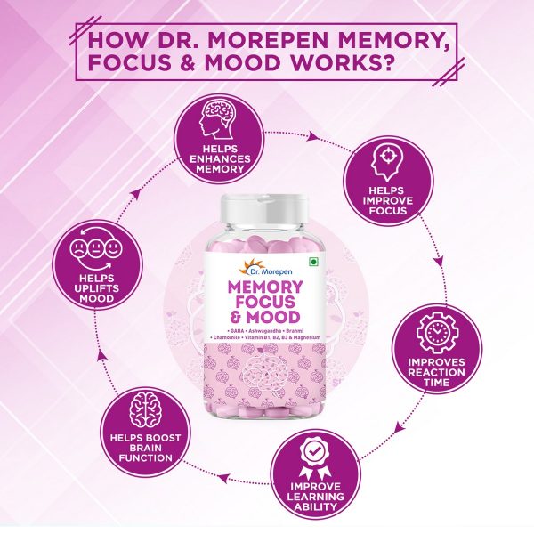 Dr. Morepen Memory Focus & Mood Tablets - Image 2