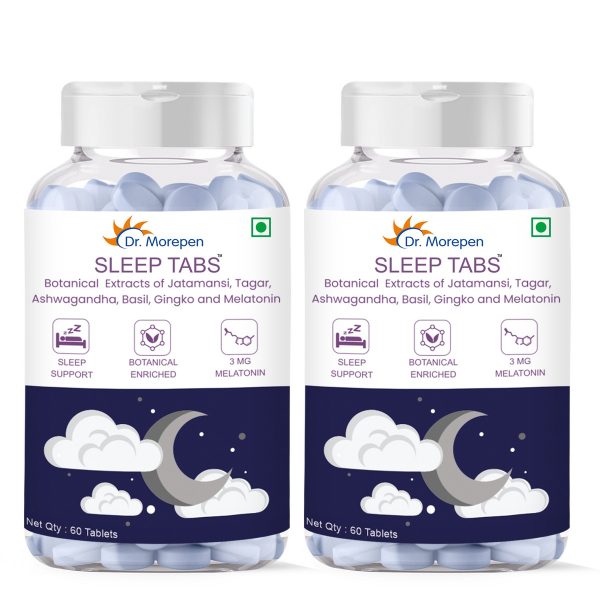 Dr. Morepen Sleep Tablets For Men & Women (Pack of 2)