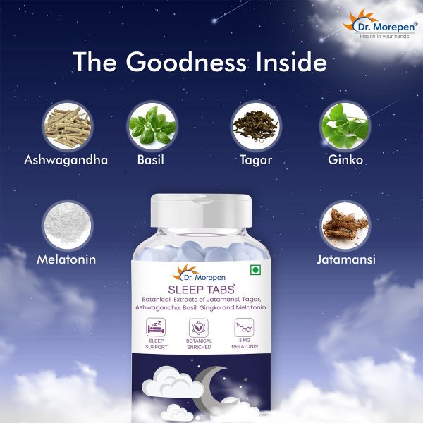 Dr. Morepen Sleep Tablets For Men & Women (Pack of 2) - Image 6