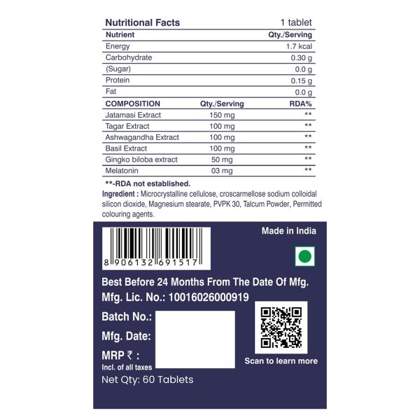 Dr. Morepen Sleep Tablets For Men & Women (Pack of 2) - Image 9