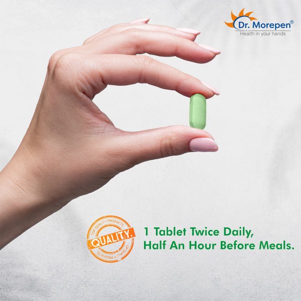 Dr. Morepen Wheat Grass Superfood Veg, Buy 1 Get 1 Free (1000 mg) - Image 2