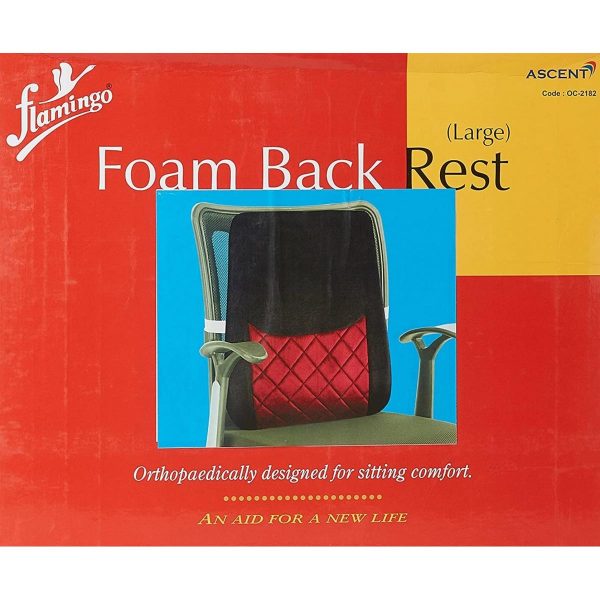 Flamingo Foam Back Rest - Large (Red) - Image 3