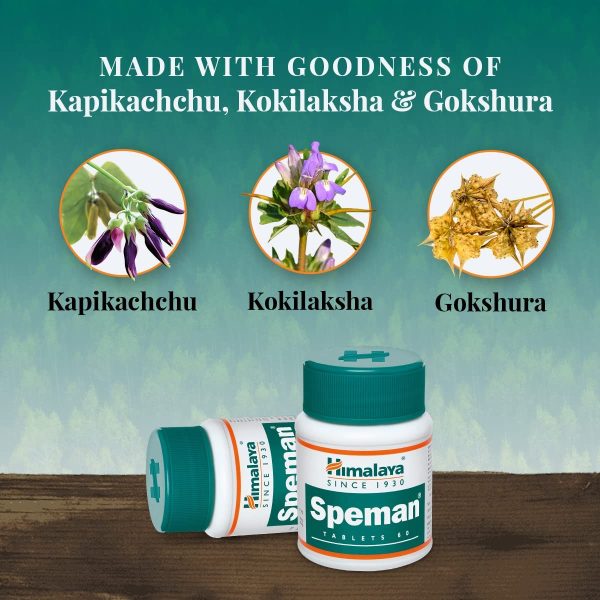 Himalaya Speman Tablets (60 Tablets) - Image 3