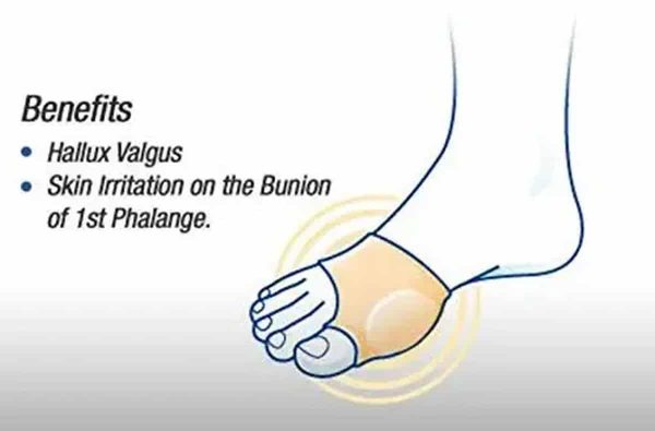LP Support 350 Halluxcare Bunion Sleeve - Medium - Image 3