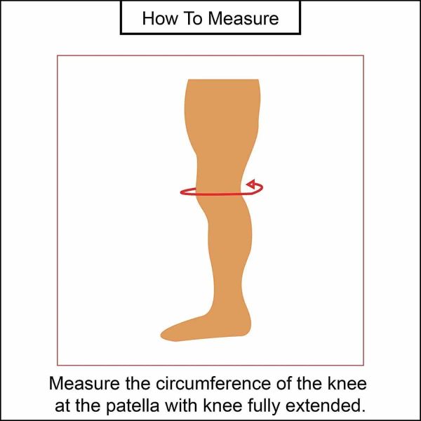 LP SUPPORT 667 Knee Support (Blue, XL) - Image 3
