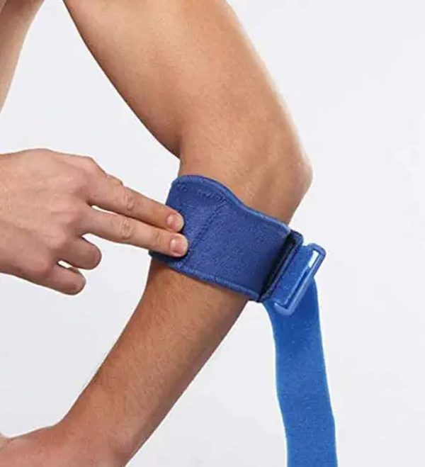 LP Support 751 Neoprene Tennis & Golf Elbow Wrap Universal Blue - Image 2