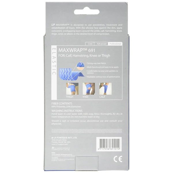 LP Support Max Wrap for Calf, Hamstring, Knee, Thigh 691 (Universal) - Image 3
