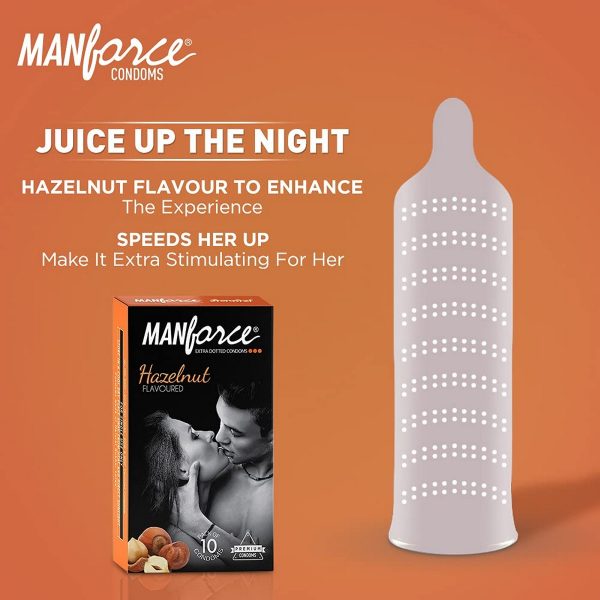 Manforce Condoms Combo Pack, Assorted Flavours- 10 Pieces (Pack of 9) - Image 4