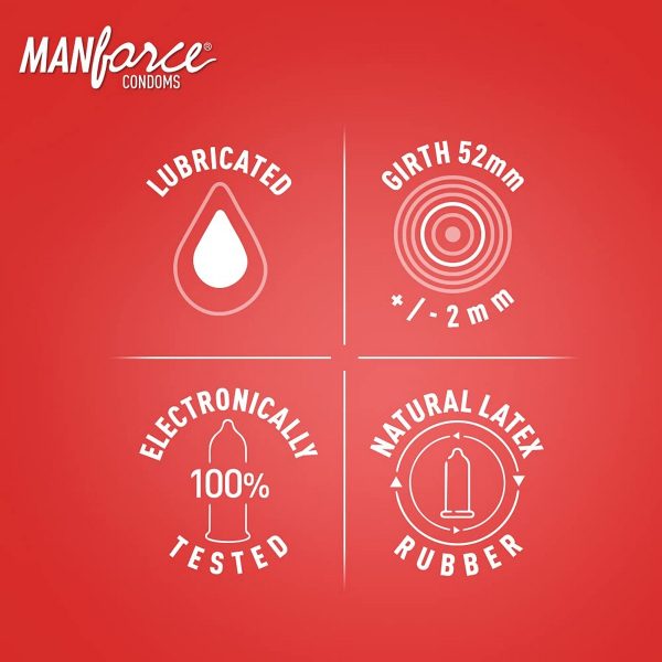 Manforce Extra Dotted Litchi Flavoured Condoms - 10 Pieces (Pack of 2) - Image 4