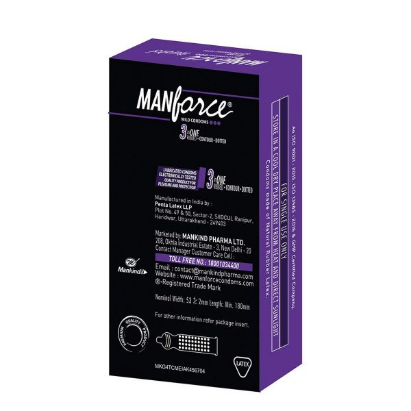 Manforce Mix Condoms Set Of 6 - Image 7