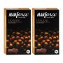 Manforce Premium Hotdots Belgian Chocolate Condoms with Bigger Dots - 10s (Pack of 2)