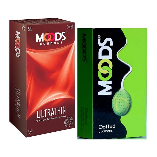 Moods Condoms For Men Combo Pack (2 pack)