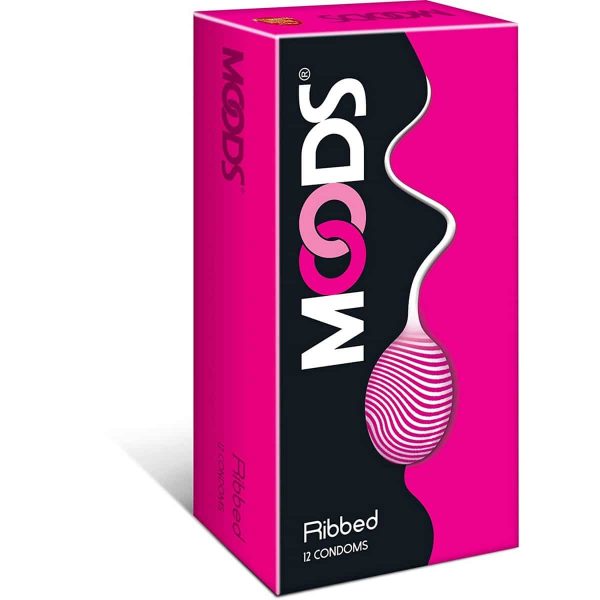 Moods Premium Ribbed Condoms (Pack)