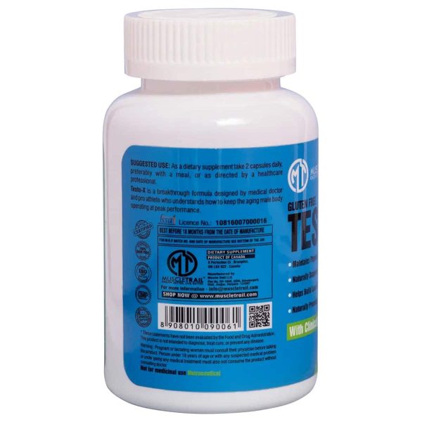 Muscletrail Testo X Series (60 capsules) - Image 2