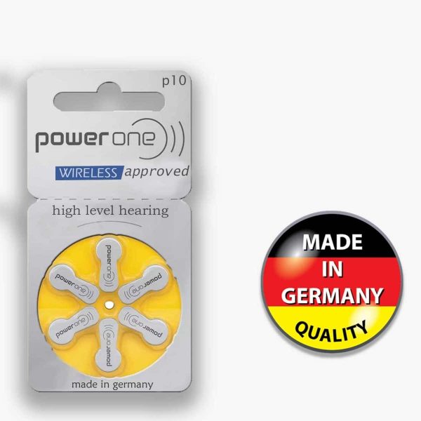 Power One P10 Hearing Aid Battery - Image 3
