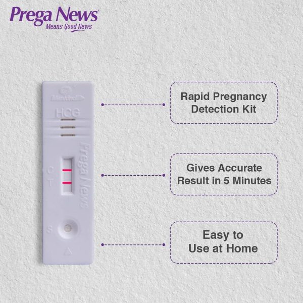 Prega News HCG Pregnancy Test Kit (Pack of 3) - Image 5