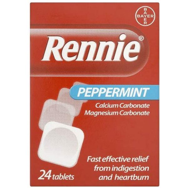 Rennie Peppermint (24 Tablets)