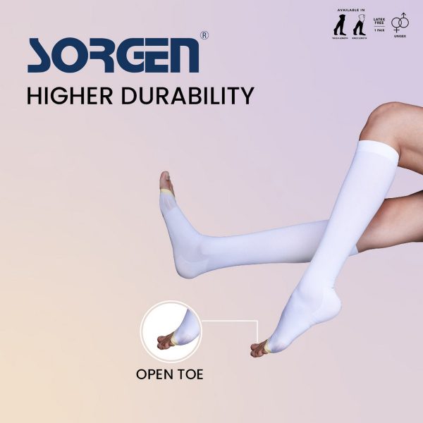 Sorgen Below Knee Anti Embolism DVT Stockings