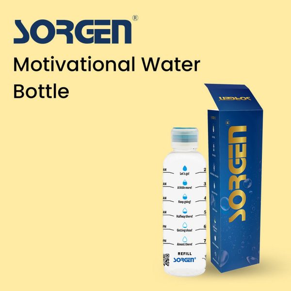 Sorgen Hourly Water Bottle with Motivational Time Marker - Image 7