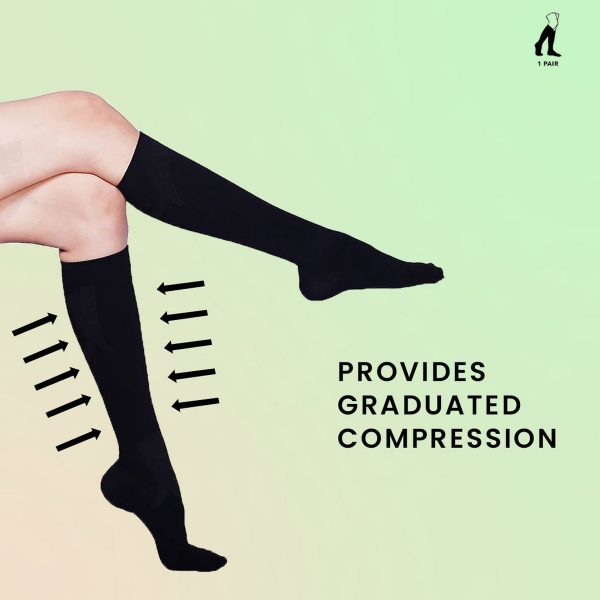 Sorgen Maternity Support Socks (Black) - Image 3