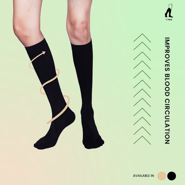Sorgen Maternity Support Socks (Black) - Image 4