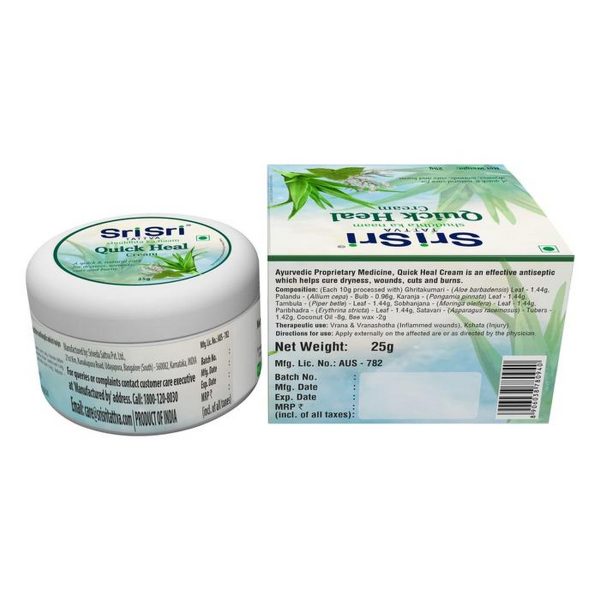 Sri Sri Tattva Quick Heal Cream (25 grams) - Image 3