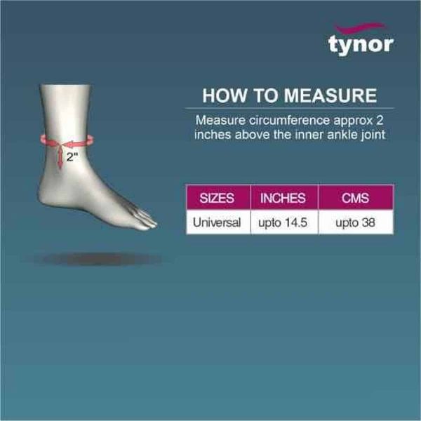 Tynor Air Ankle Splint, Black (1 Unit) - Image 5